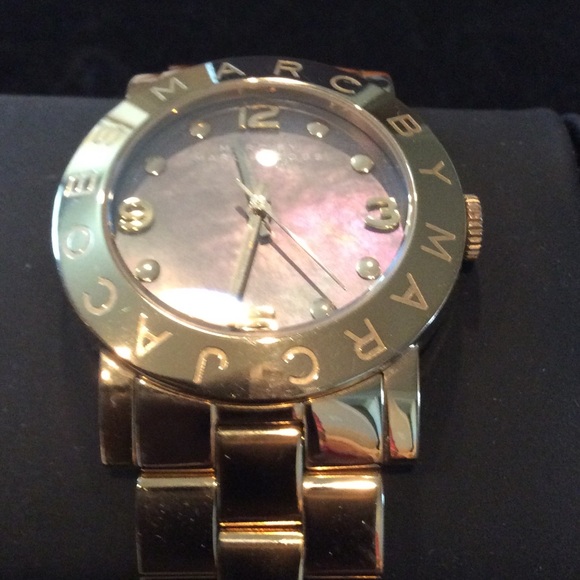 Marc Jacobs Gold Accent Watch