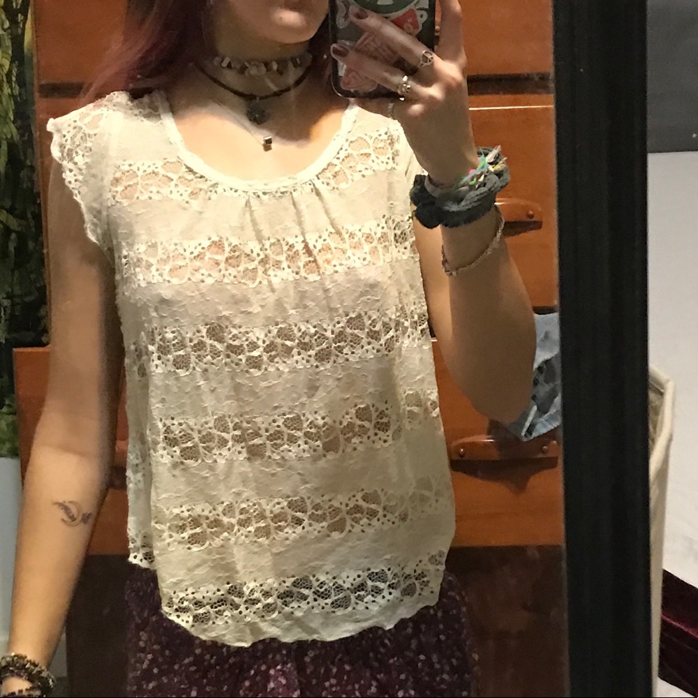 Lace shirt