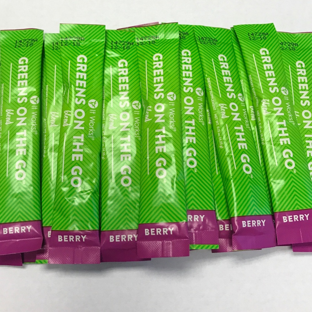 It Works, Greens On The Go, Berry