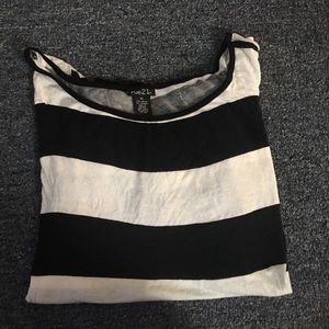 Rue 21 Striped Short Sleeve