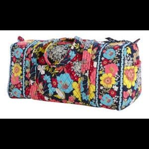 Vera Bradley Happy Snails XL Duffel Bag
