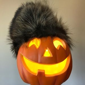 Vintage Fur Hat - Vaguely Russian Style