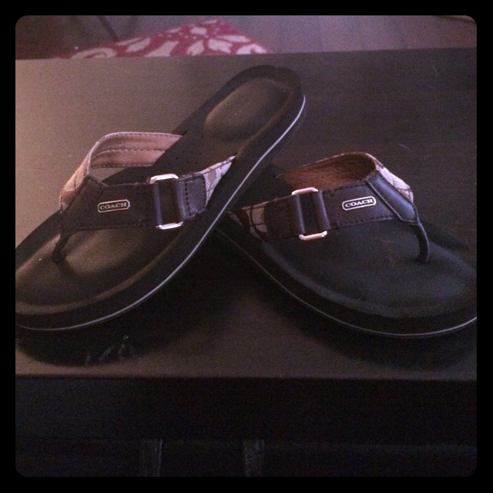 Coach Flip Flops