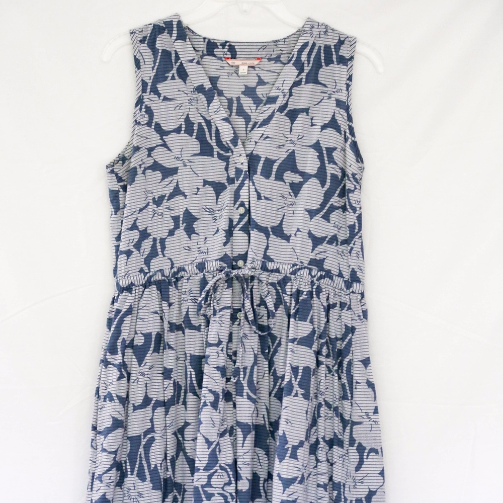 GAP Blue and White Floral Dress