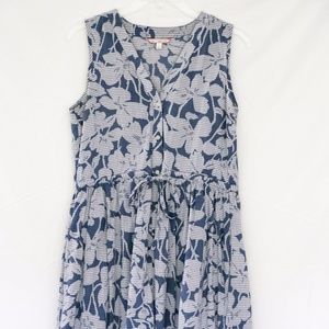 GAP Blue and White Floral Dress