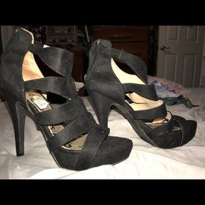 Black heels
