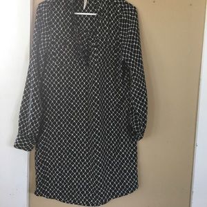 Francescas black midi dress