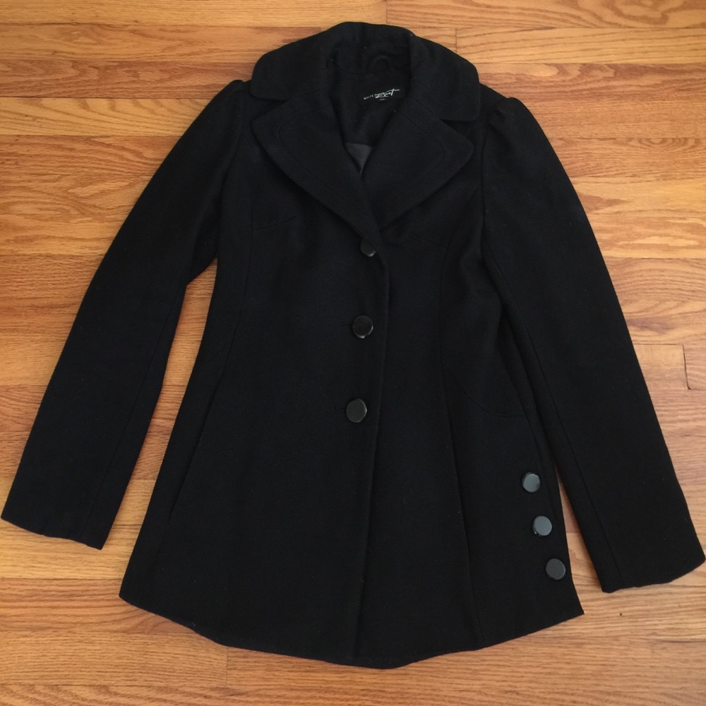 Black Pea Coat