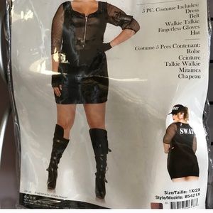 Sexy SWAT costume PLUS SIZE 3x/4x
