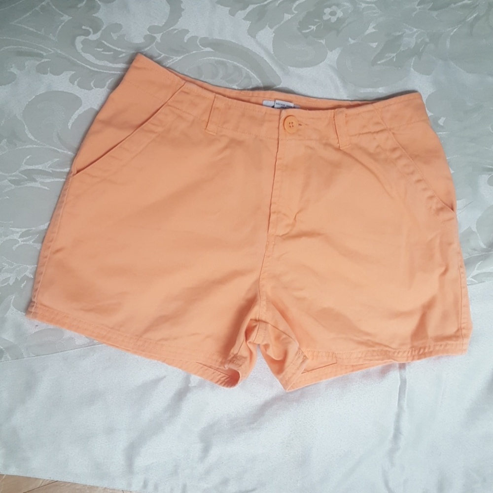 Old Navy Organge Peachy Jean Shorts