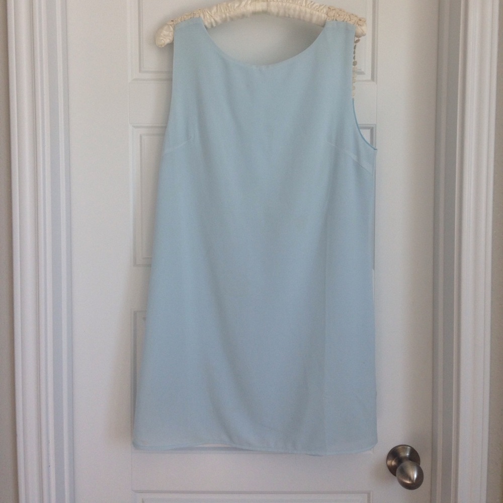 Backless Light Blue tobi dress