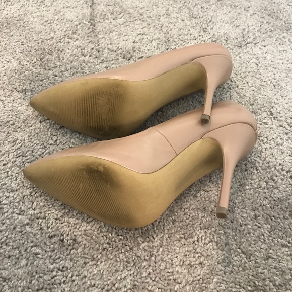 Steve Madden Galleryy Blush Nude Heels - Picture 3 of 5