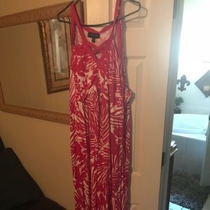 Maxi dress with shrug