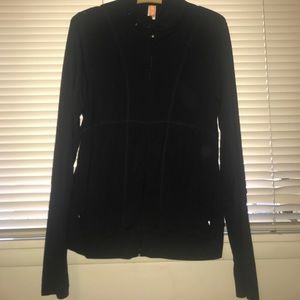 Lucy tech black puff jacket