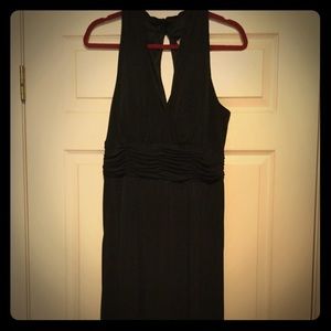 Halter jumpsuit.  Lightly worn twice.