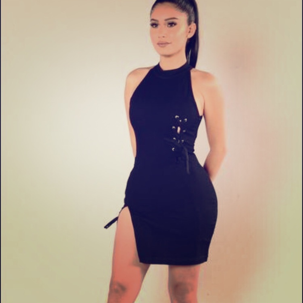 Fashion nova slit dress