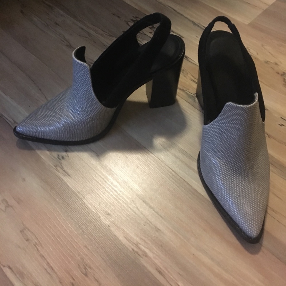 Tibi sling back mules