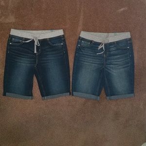 NWT Justice jean shorts