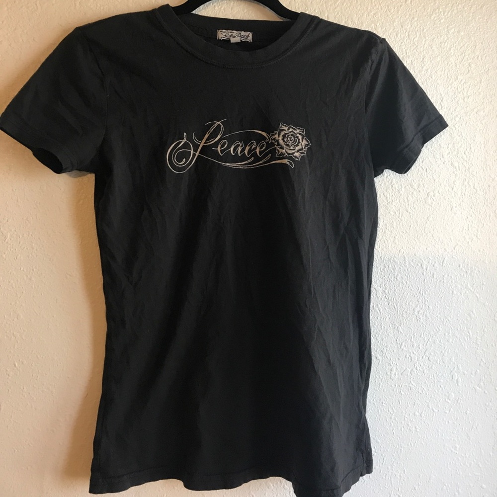 Lucky Brand peace shirt. Size XS