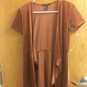Forever 21 Surplice Velvet Wrap Dress!!