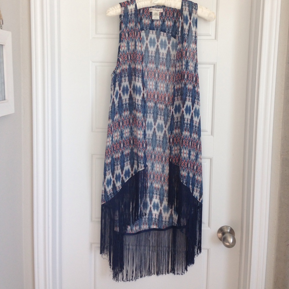 Sleeveless Kimono