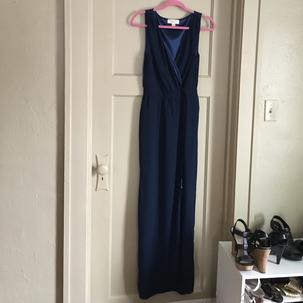 Simple, Elegant Navy Blue Dress