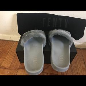 Fenty Fur Slide