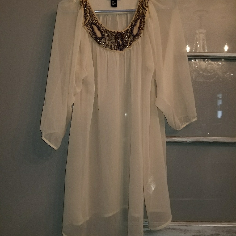 💛SOLD 💛H & M Sheer Party Dress