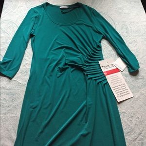 Calvin Klein Teal Dress.
