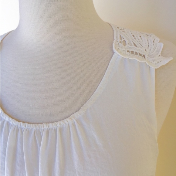 Ivory Crochet-Back Dress - Picture 6 of 8