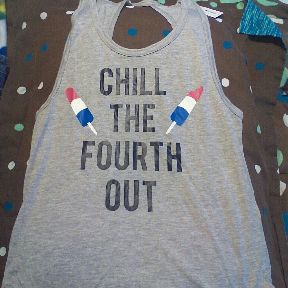 4th of July tank top