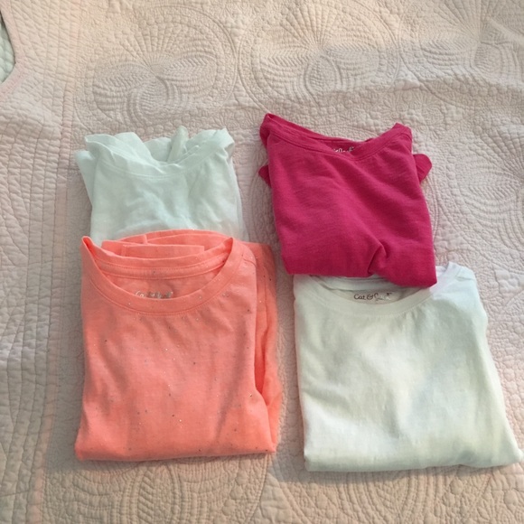 FOUR cat and jack targeting sleeve t shirts (XS) - Picture 2 of 8
