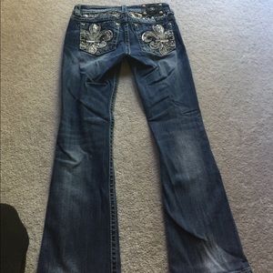 Size 29 regular boot cut miss me jeans