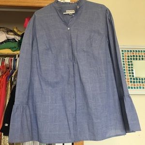 Blue dress shirt