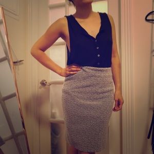 MM Lafleur The noho pebbled skirt