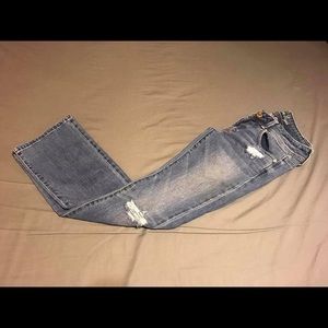 American Eagle size 2 distressed jean