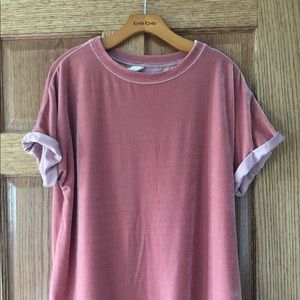 Velvet “Wishlist” oversized tee
