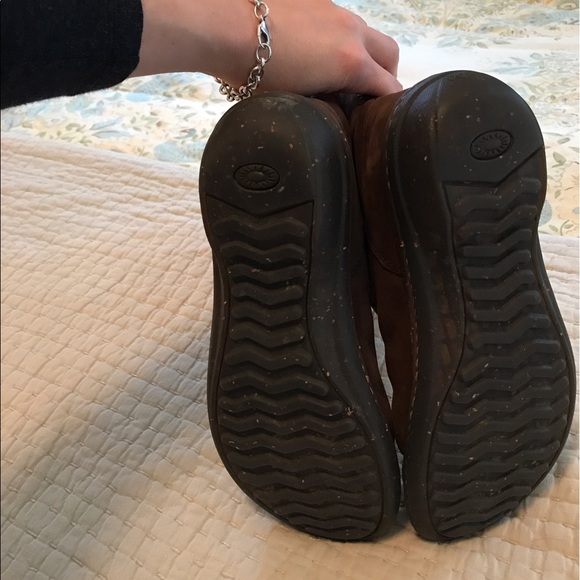 Ugg brown leather boots 8 - Picture 4 of 6