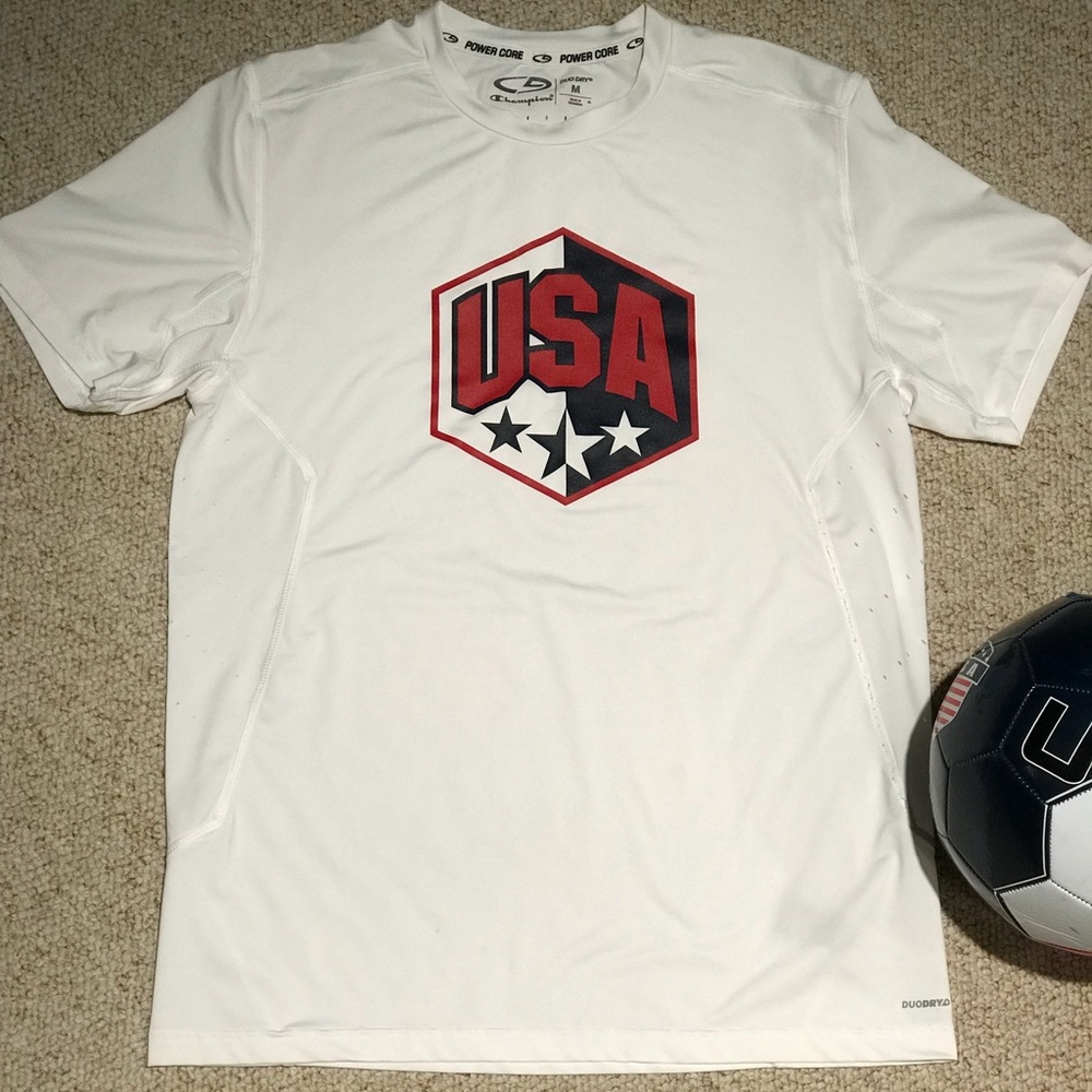 Champion Men’s Power Core USA T-shirt