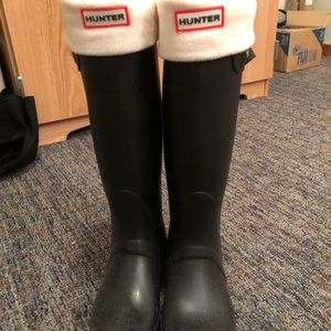 Hunter rain boots size 7