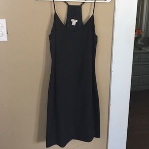 J.Crew black mini dress