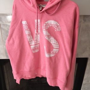 Pink victoria secret hoodie