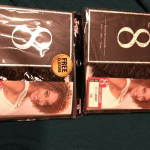 Zury Jerry Curl Weave with Closure - 2 pack lot