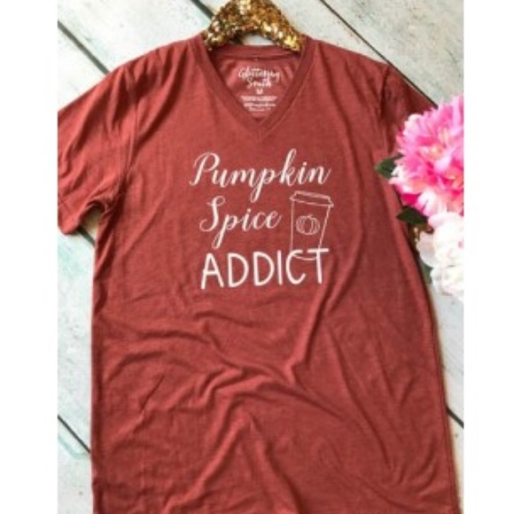 Pumpkin Spice Addict Tee - Picture 1 of 1