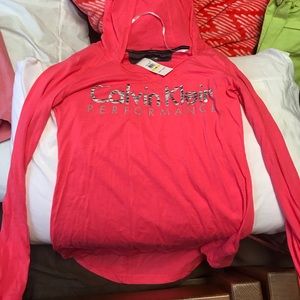 Calvin Klein Performance long sleeve hoodie