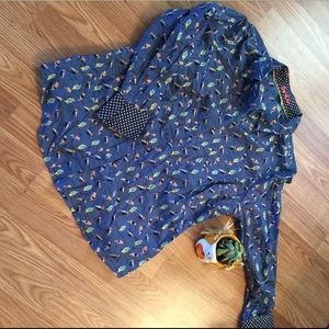 Bird button up dress shirt