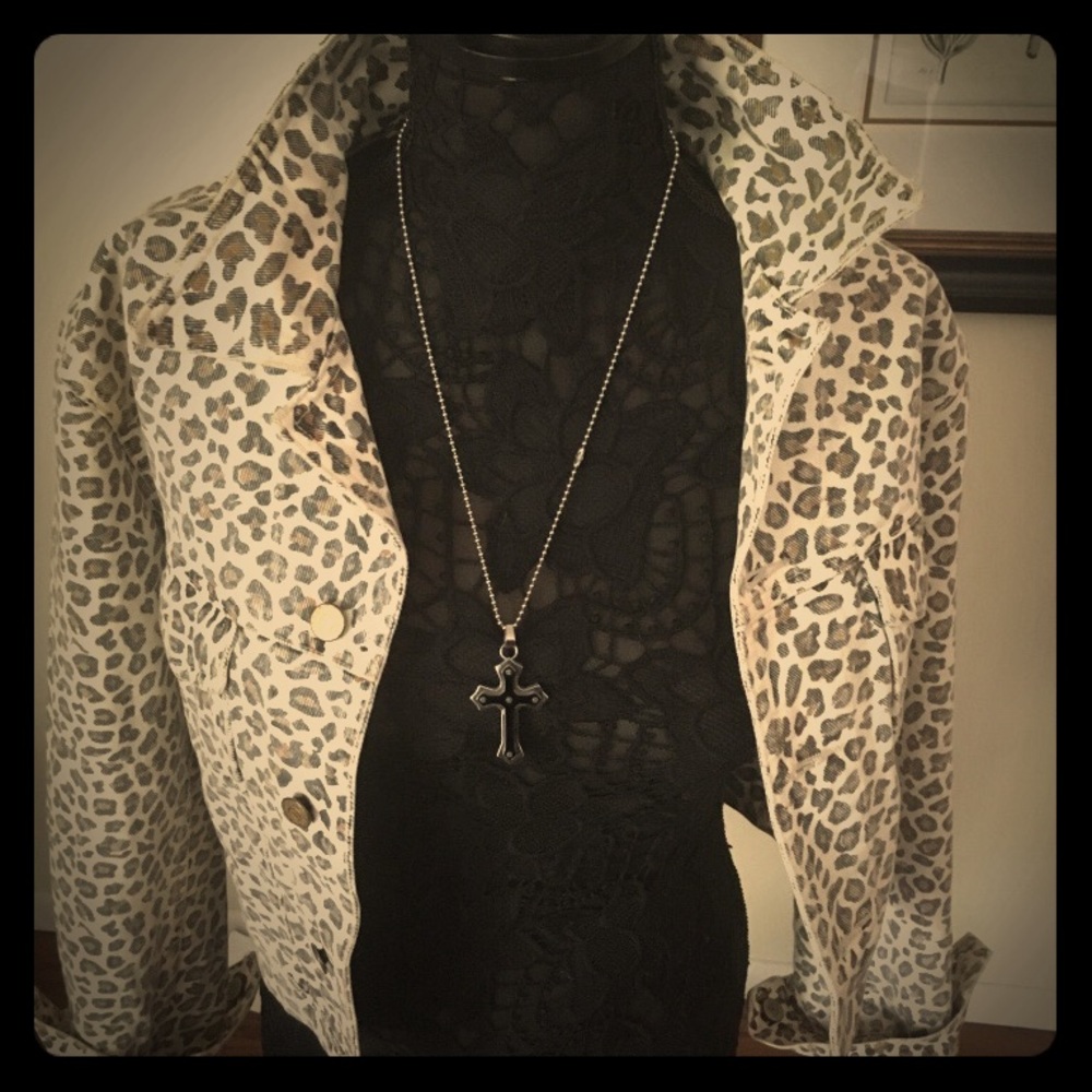 Calvin Klein leopard jacket
