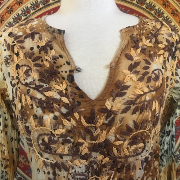 Mixed leopard print Tunic... NWOT - Picture 3 of 8