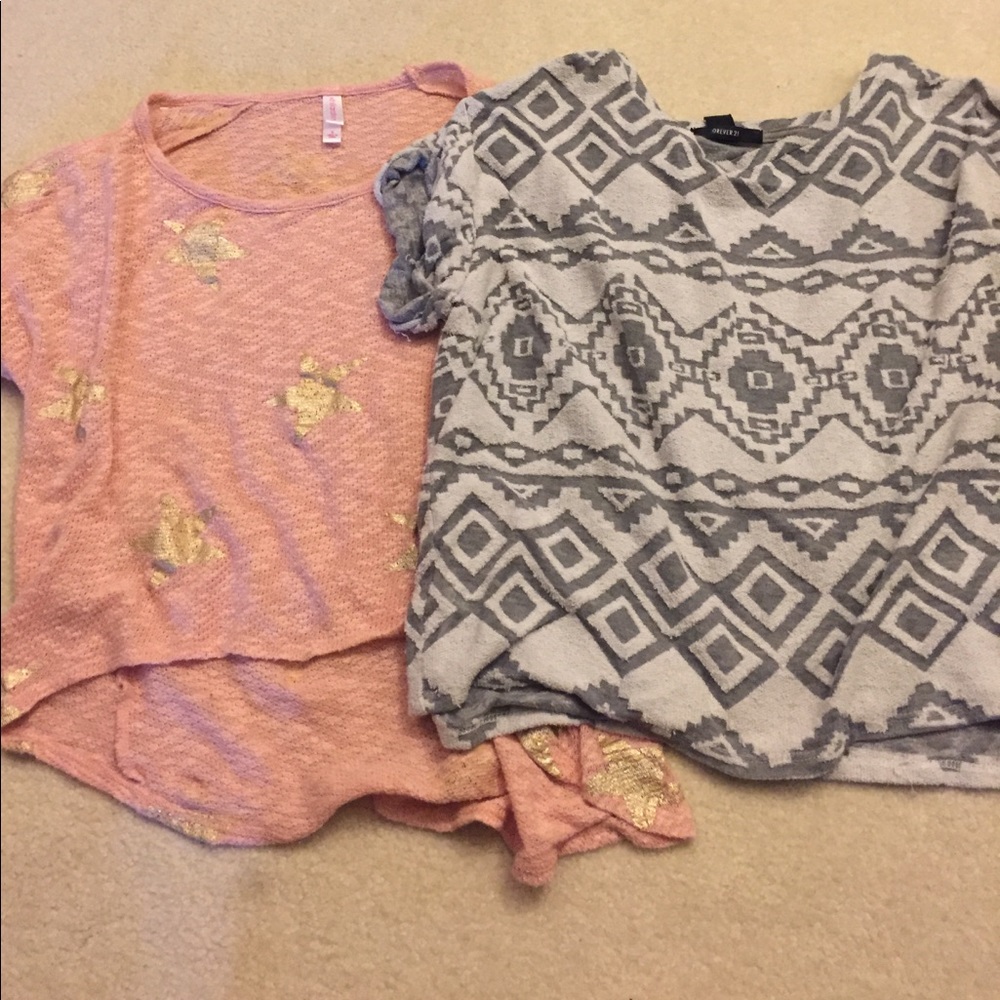 Bundle high low tops