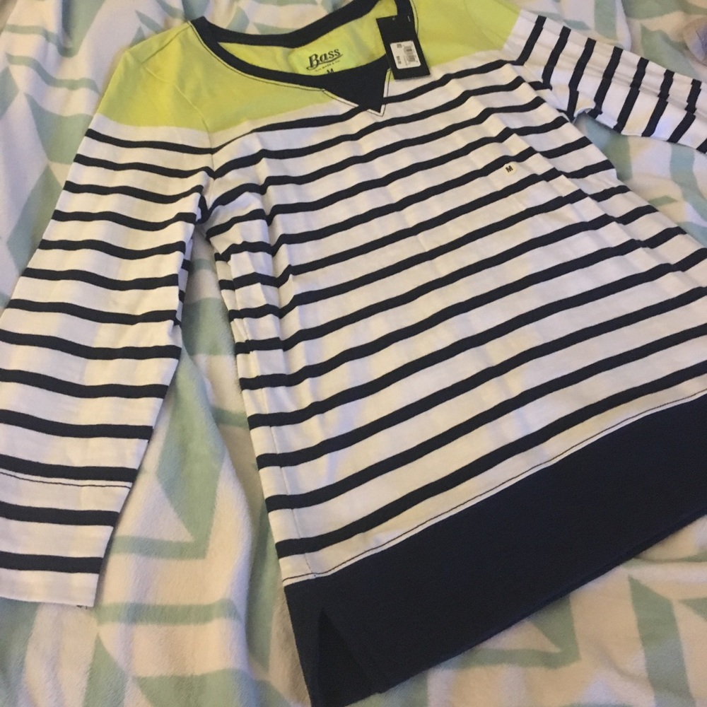 G.H. Bass & Co. 3/4 sleeve top